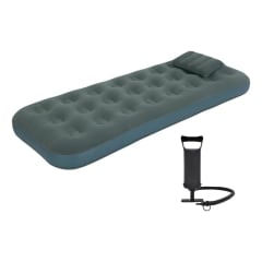 COLCHON INFLABLE 1 PLAZA SET COMPLETO