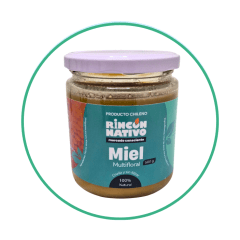 Miel de abejas multifloral 500g Rincón Nativo