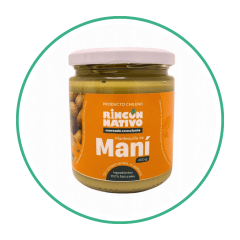 Mantequilla de maní 400g Rincón Nativo