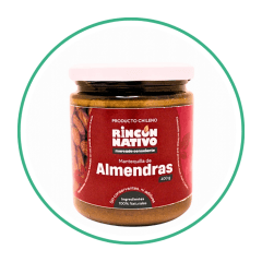 Mantequilla de almendras 400g Rincón Nativo