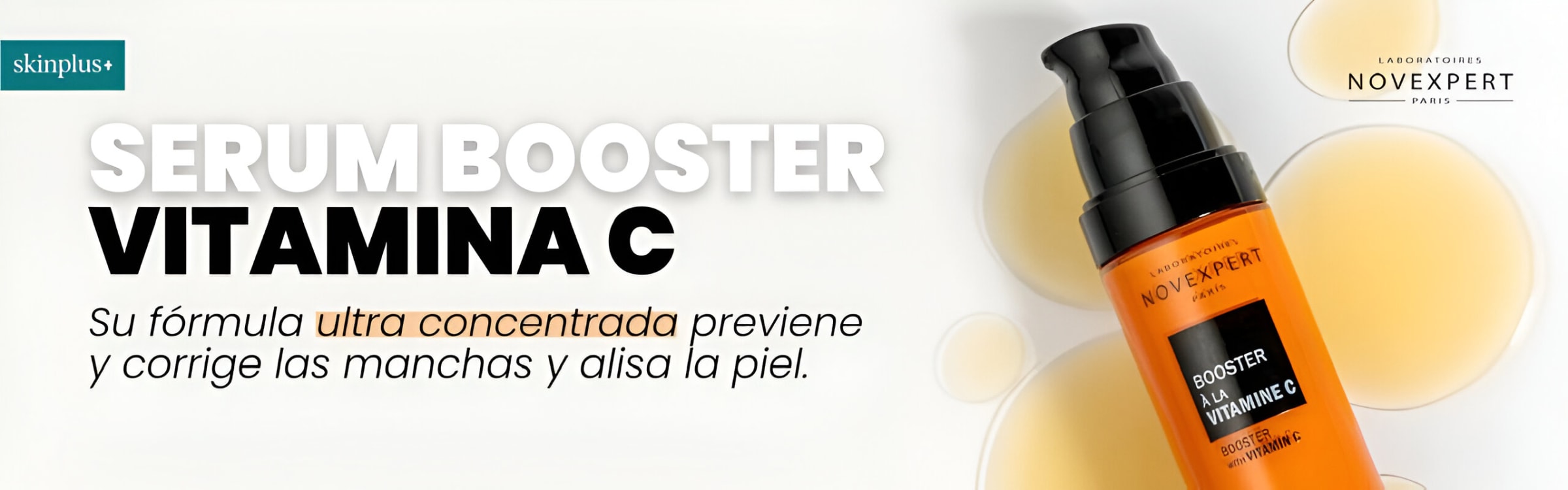 novexpert booster vitamina c serum antioxidante e iluminador