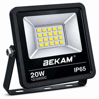 PROYECTOR DE ÁREA LED 20W 12-24VDC IP65