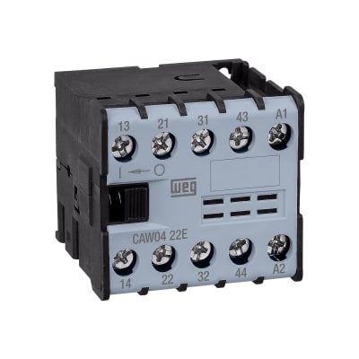 CONTACTOR WEG MINI AUXILIAR 220VAC 6A 2NC+2NA 50/60HZ