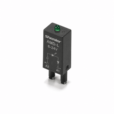 MODULO LED PRESENCIAL 6-24VAC/CC PARA BASE RELE