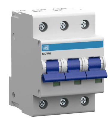 MINI INTERRUPTOR AUTOMATICO 3 POLOS 6A