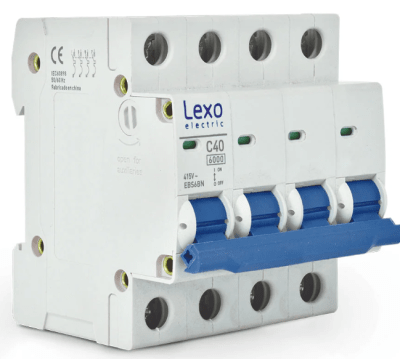 INTERRUPTOR AUTOMATICO 4 POLOS 40A1