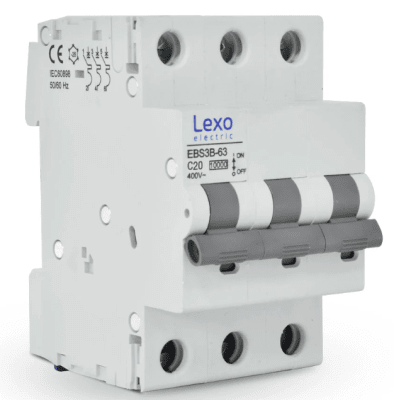 INTERRUPTOR AUTOMATICO 3 POLOS 20A1