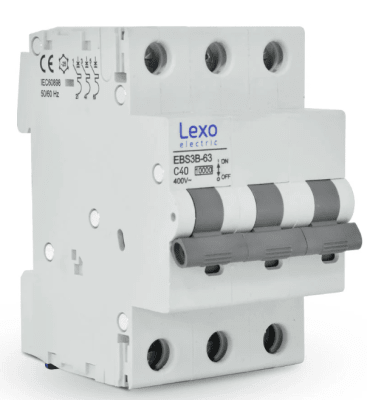 INTERRUPTOR AUTOMATICO 3 POLOS 40A 10KA