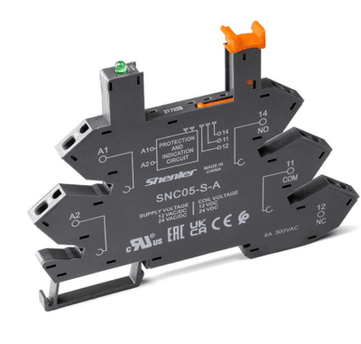 RELE DE CONTROL RCN1 12VDC + BASE