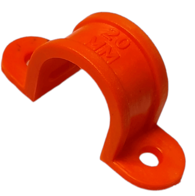 ABRAZADERA OMEGA DE PVC 20MM1