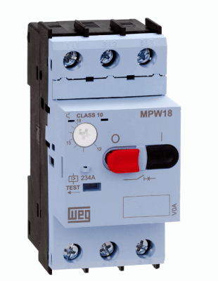 GUARDAMOTOR MPW18 DE 6,3A - 10A