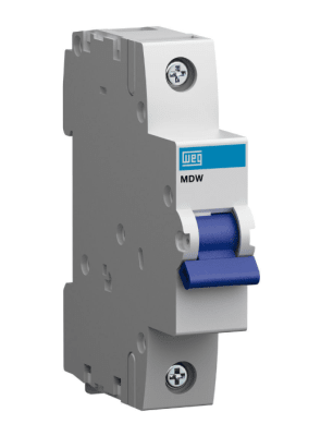 INTERRUPTOR AUTOMATICO 1 POLO 6A MDW1