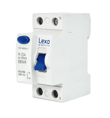 INTERRUPTOR DIFERENCIAL 2 POLOS 25A 30MA