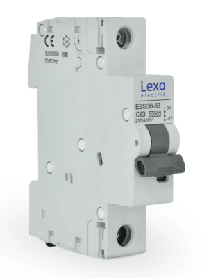 INTERRUPTOR AUTOMATICO 1 POLO 63A, 10KA
