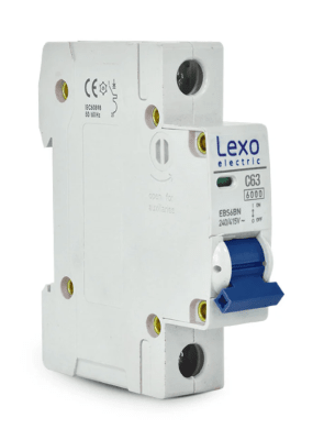 INTERRUPTOR AUTOMATICO 1 POLO 63A, 6KA