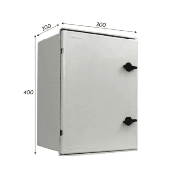 GABINETE POLIESTER 400X300X200MM IP661
