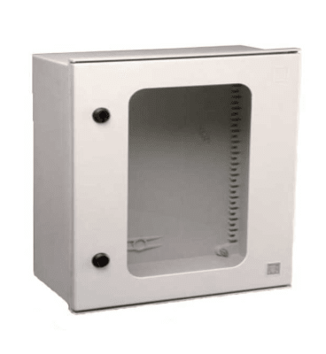 GABINETE POLIESTER P/ TRANSPARENTE 600X500X230MM