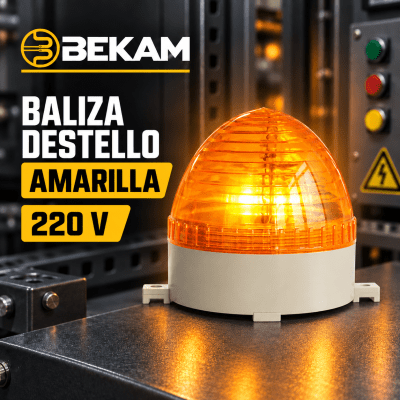 BALIZA AMARILLA 220V