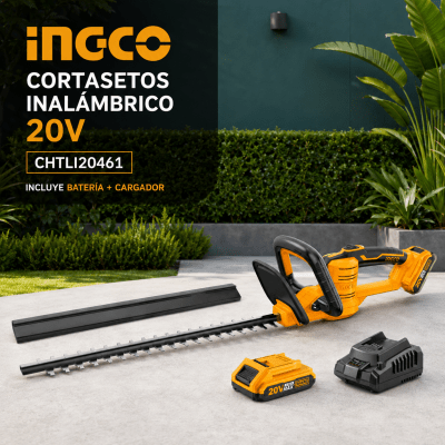 CORTASETOS INALAMBRICO 20V