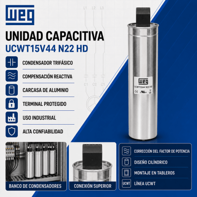 CONDENSADOR 15KVAR 440V IP20