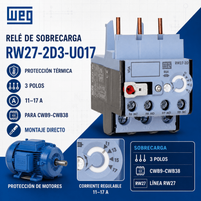 RELE TERMICO DE SOBRECARGA CWB 11-17A1