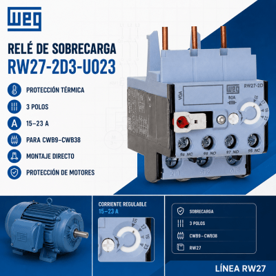 RELE TERMICO DE SOBRECARGA CWB 15-23A1