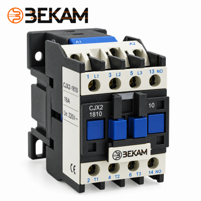 CONTACTOR CJX2 3POLOS 18A 220VAC 1NO1