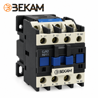 CONTACTOR CJX2 3 POLOS 50A 220V 1NO+1NC1