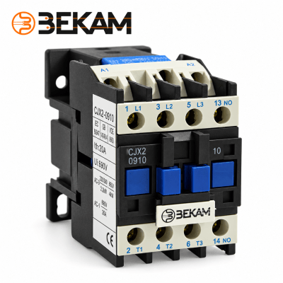 CONTACTOR CJX2 3 POLOS 9A 220VAC 1NO1
