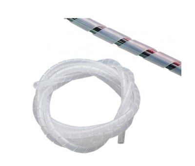 ESPIRAL PLASTICO BLANCO 12MM ROLLO 10MTS