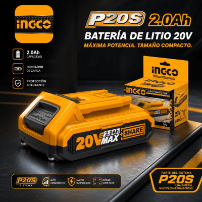 BATERIA DE LITIO 20V ADAPTABLE