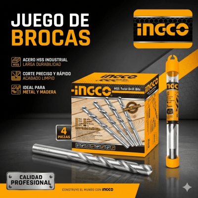 BROCA DE ACERO REFORZADA M2 4MMX75MM1