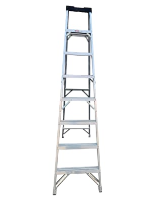 ESCALERA DE TIJERA ALUMINIO 145KG 8 PELDAÑOS