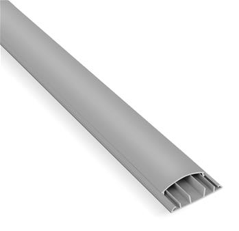 BANDEJA PLASTICA DE PISO GRIS 60X15MM 2MTS