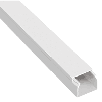 BANDEJA PLASTICA BLANCA 40X17MM 2MTS