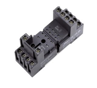 BASE RELE TORNILLO 14 PINES PARA RELE RKF