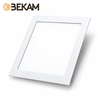 FOCO CUADRADO EMBUTIDO BLANCO LUZ CALIDA LED 24W