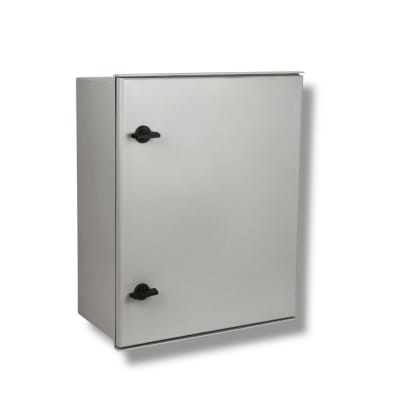 GABINETE POLIESTER 800X600X300MM IP65 C/ PLACA MONTAJE