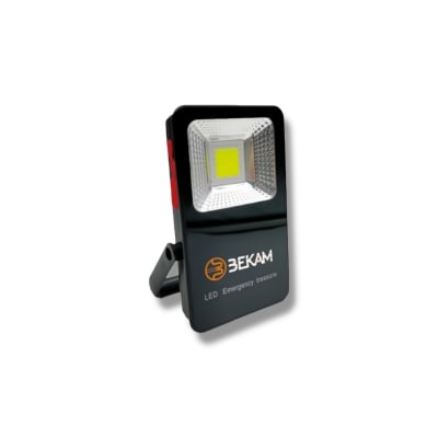PROYECTOR LED BEKAM 10W 6500K RECARGABLE 5/8HR WORK TIME
