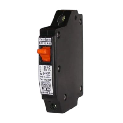 INTERRUPTOR AUTOMATICO 1 POLO 40A AMERICANO