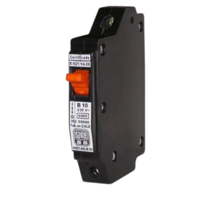 INTERRUPTOR AUTOMATICO 1 POLO 10A AMERICANO1