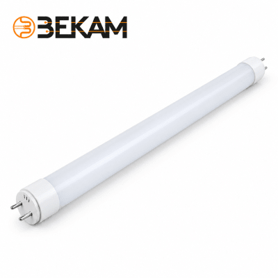 TUBO LED DE VIDRIO LUZ FRÍA 9W AC185-265V/50HZ PF0,51