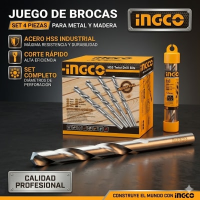 BROCA DE ACERO REFORZADA M2 5MMX86MM