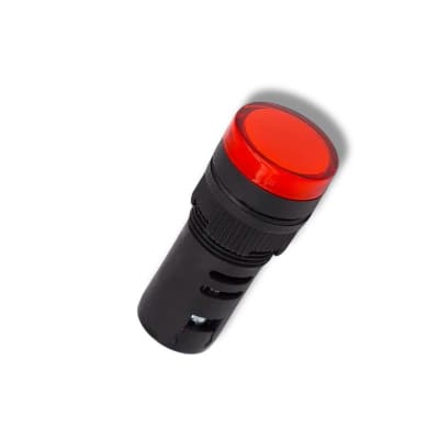 PILOTO LED ROJA 22MM 24VAC/DC IP20