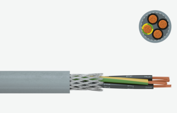 CABLE CONTROL FEXIBLE  GRIS CON MALLA1