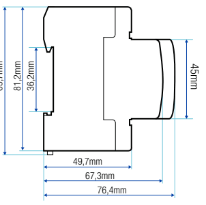 INTERRUPTOR DIFERENCIAL 2 POLOS 40A2