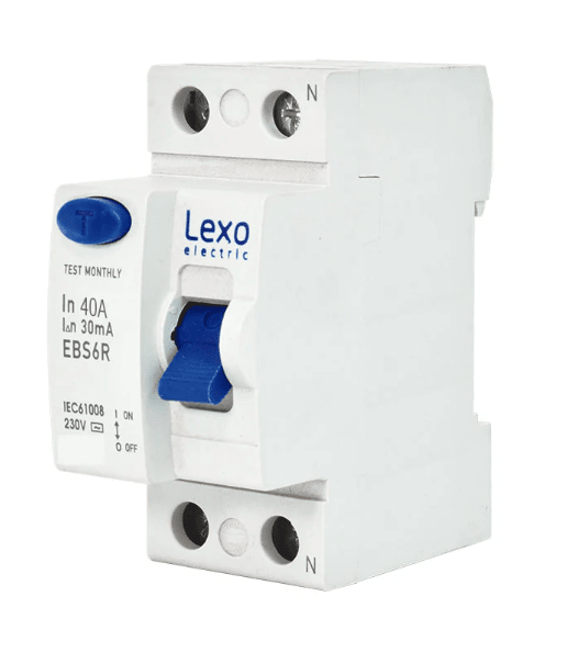 INTERRUPTOR DIFERENCIAL 2 POLOS 40A 0