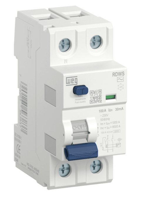 INTERRUPTOR DIFERENCIAL 2 POLOS 25A 300MA1
