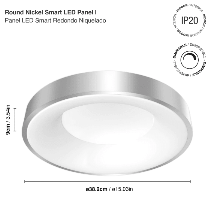 PANEL LED 30W SOBREPUESTO REDONDO CCT (CAMBIO LUZ) NIQUEL2