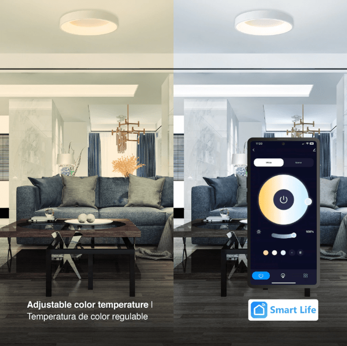 PANEL LED 30W SOBREPUESTO REDONDO CCT (CAMBIO LUZ) BLANCO3